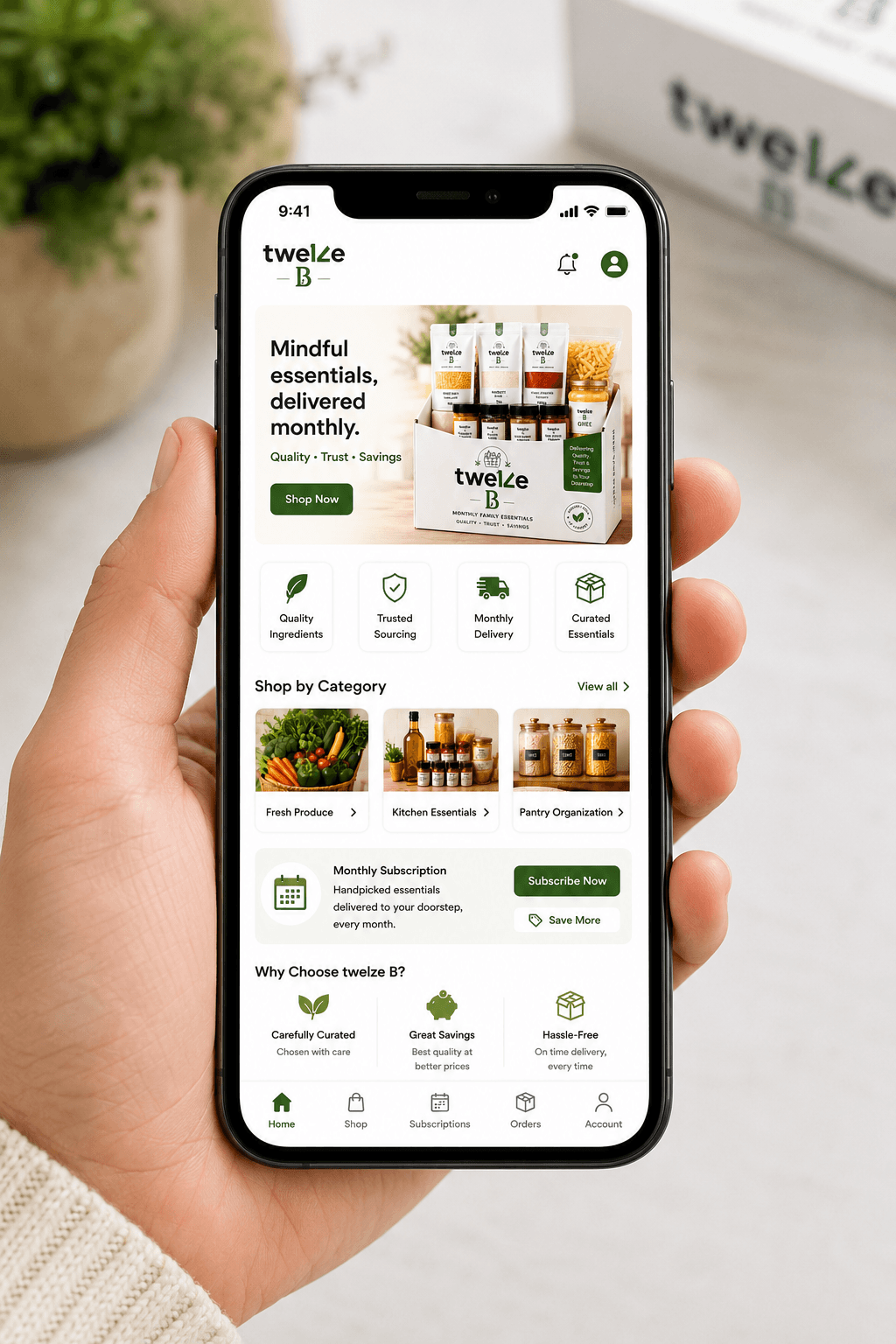 12B mobile app
